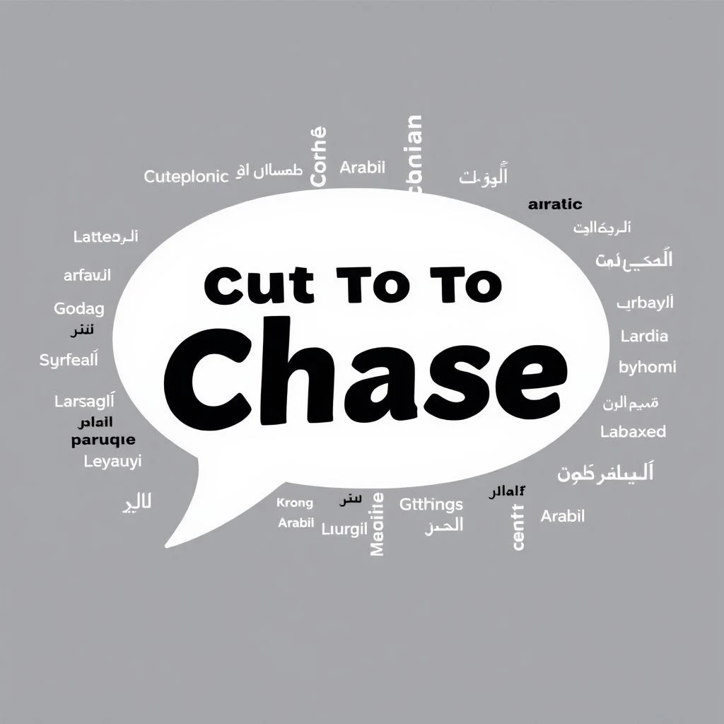 إتقان عبارة Cut To The Chase مصطلح إنجليزي أساسي للتواصل المباشر وفهم صلب الموضوع بسرعة