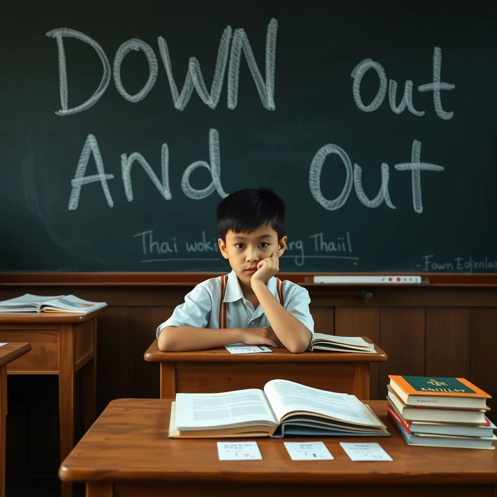 Down And Out ทำความเข้าใจสำนวนภาษาอังกฤษ ความหมายและการใช้