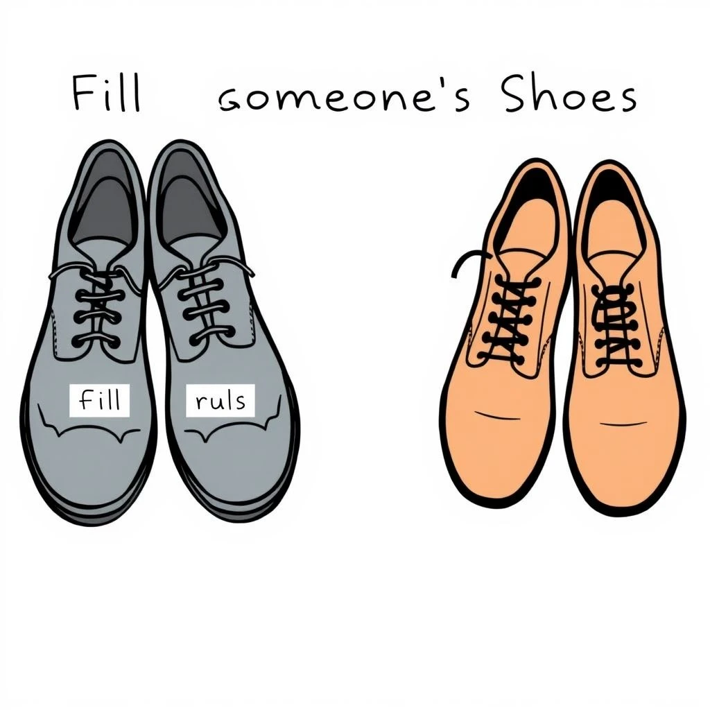 Capire Fill Someone's Shoes: guida, significato, uso ed esempi idiomatici