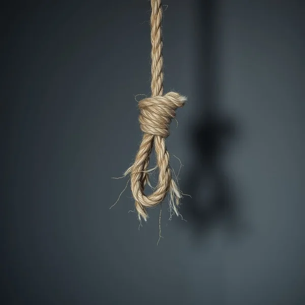 Immagine di una corda sfilacciata, che illustra il significato di End Of One's Rope