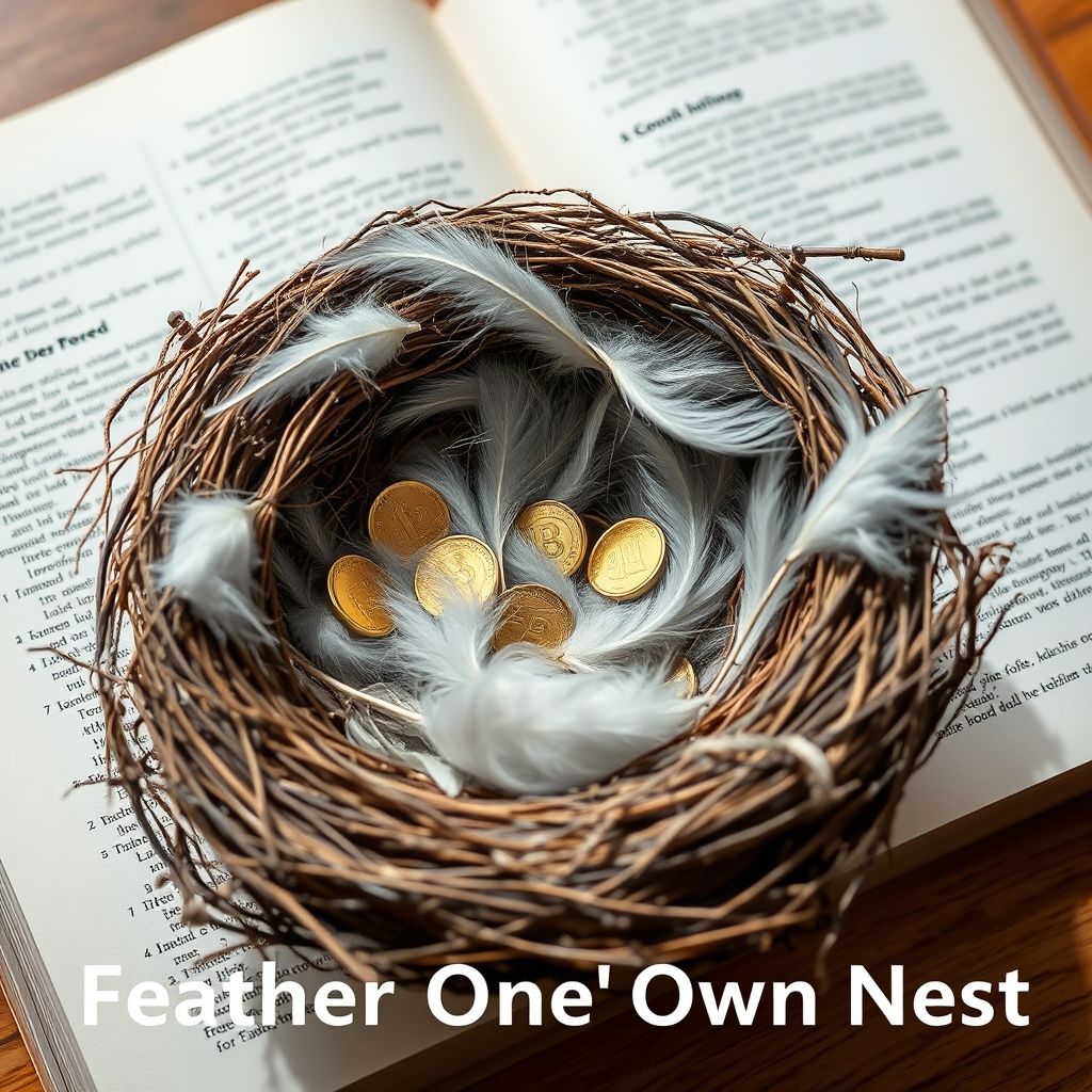 Comprendre Feather One's Own Nest : signification, utilisation, erreurs et synonymes
