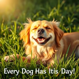 Every Dog Has Its Day Dieses hoffnungsvolle englische Idiom verstehen für authentisches Englisch