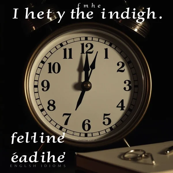Een klok die de tijd net voor middernacht aangeeft, ter illustratie van de Eleventh Hour