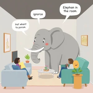 Понимание Elephant In The Room объяснение важного английского идиома