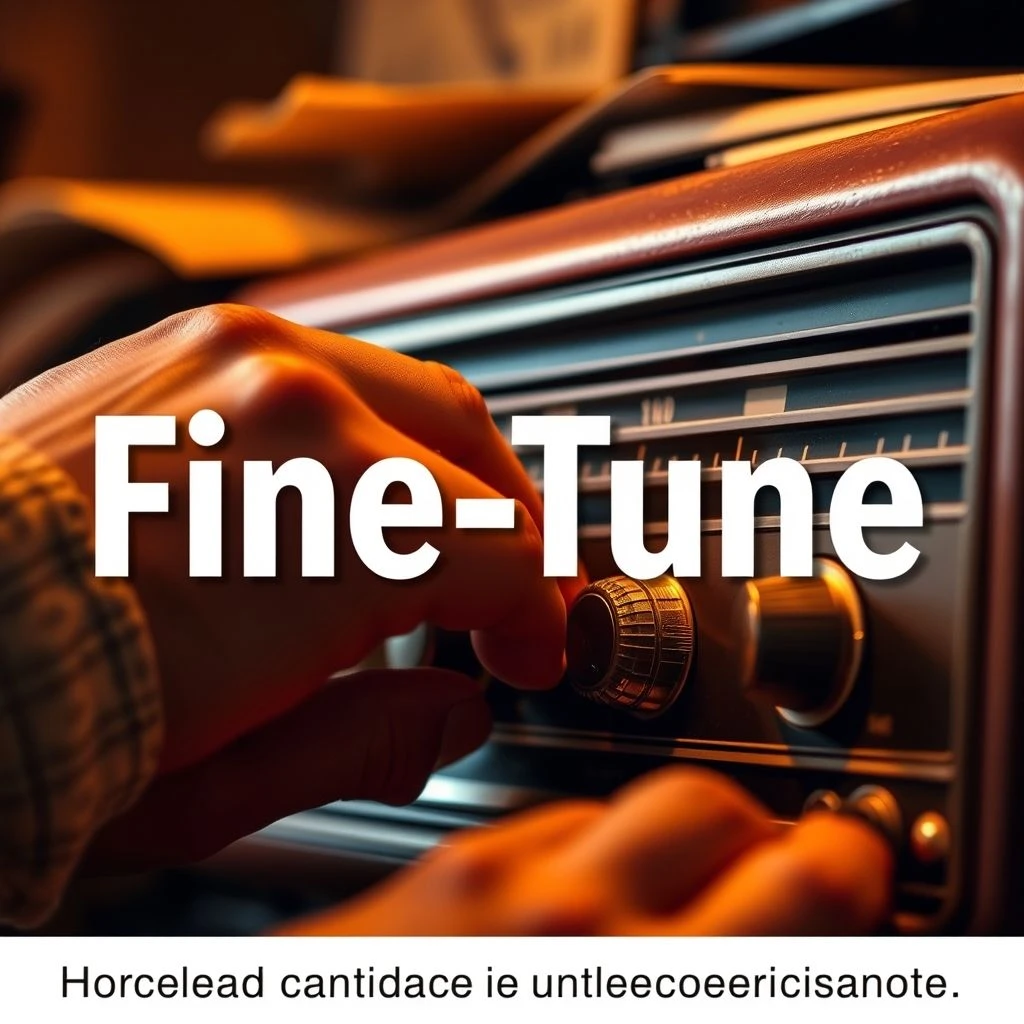 Понимание Fine-Tune как использовать это важное английское выражение