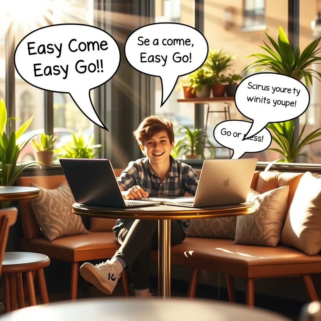 Easy Come, Easy Go اتقان عبارة المعنى الاستخدام الأمثلة لمتعلمي الإنجليزية