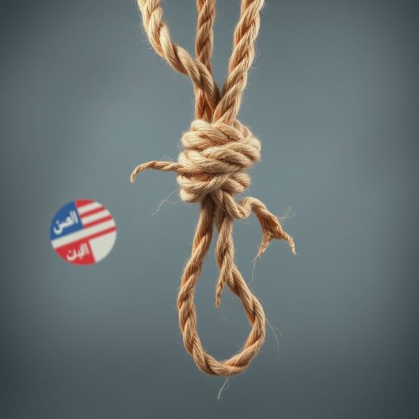 Image of a frayed rope, illustrating the meaning of End Of One's Rope