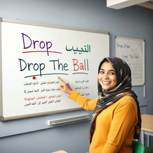 Understanding the idiom Drop The Ball - a visual representation