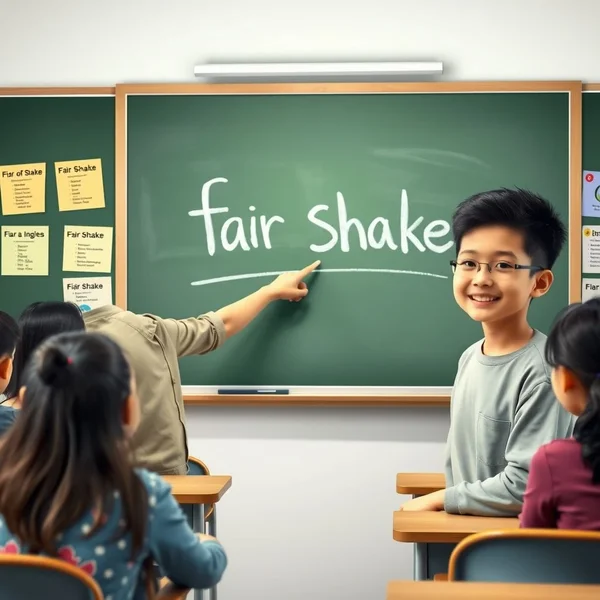 เรียนรู้สำนวน Fair Shake