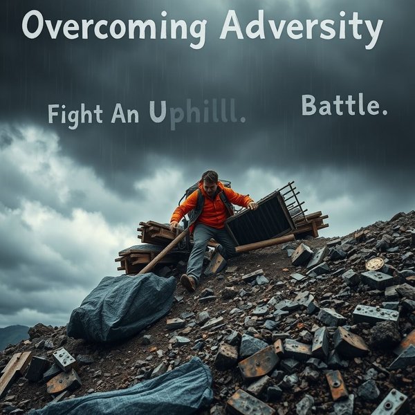 Learn how to use the English idiom Fight An Uphill Battle