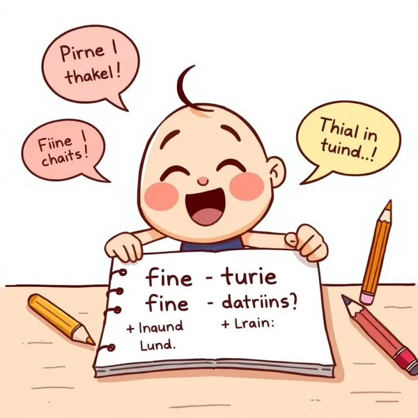 Image showing someone making small adjustments to an instrument or machine, with the text "Understanding how to Fine-Tune your English skills"