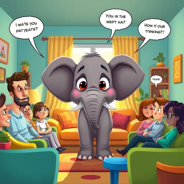Understanding the Elephant In The Room idiom