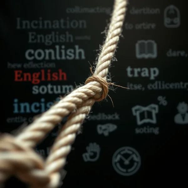 Image of a frayed rope, illustrating the meaning of End Of One's Rope