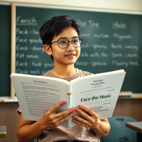 Understanding the idiom Face The Music