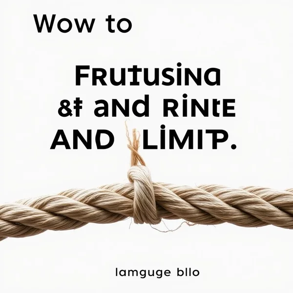 Image of a frayed rope, illustrating the meaning of End Of One's Rope