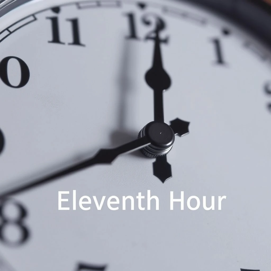 掌握Eleventh Hour英语习语含义用法及最后一刻表达提升口语力