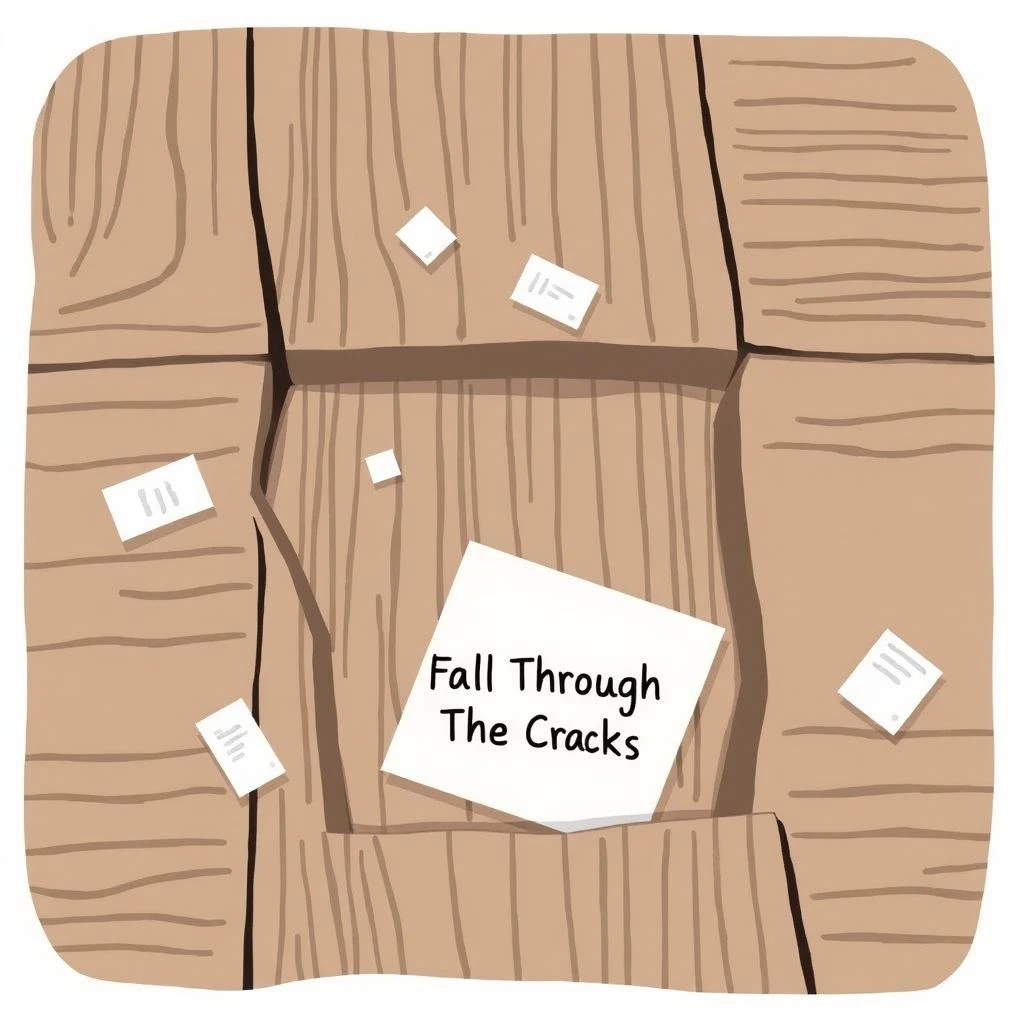 理解Fall Through The Cracks英语习语 让表达更地道少走弯路