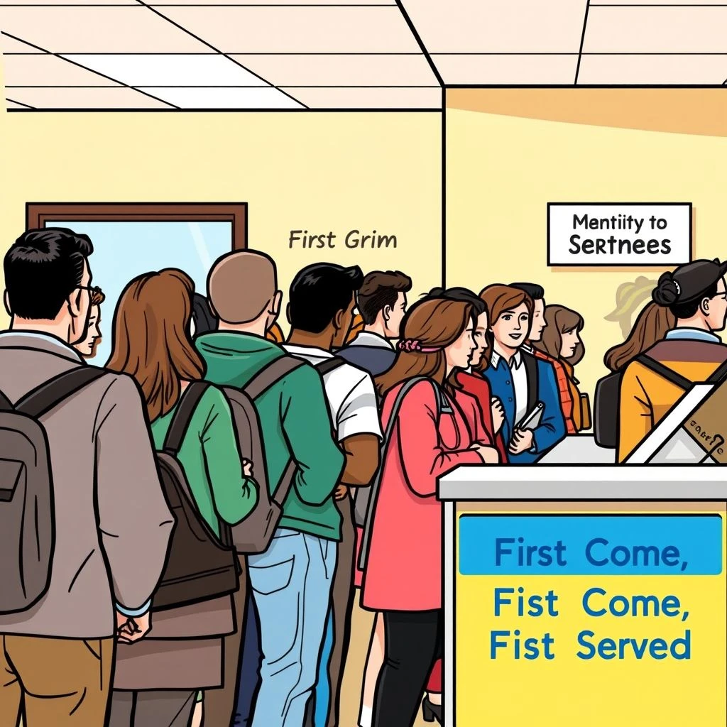 First Come, First Served Kavramını Anlamak Adalet İçin Temel Bir İngilizce Deyim