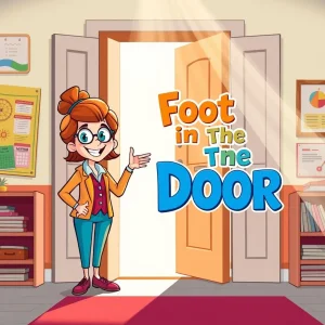 Foot In The Door 관용구 완전 이해하기: 의미, 사용법, 예시로 배우는 영어 길잡이