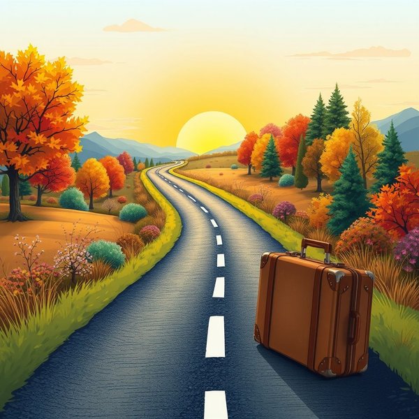 A winding road disappearing into the horizon, symbolizing commitment For The Long Haul