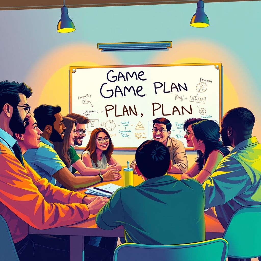 Het Engelse idioom Game Plan begrijpen Jouw strategie voor vloeiende uitdrukking
