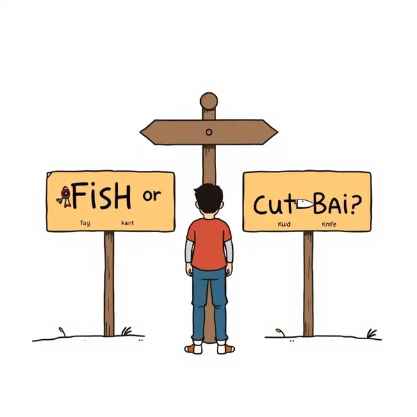 Memahami idiom Fish Or Cut Bait