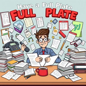 Осваиваем Full Plate: Понимаем английский идиом о занятой жизни