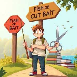 Fish Or Cut Bait: فهم مصطلح إنجليزي أساسي لاتخاذ القرار بوضوح