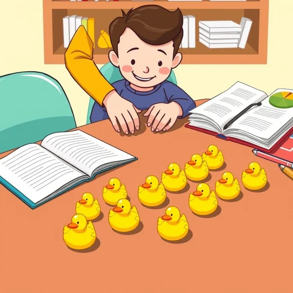 Image showing someone organizing items, symbolizing how to Get One's Ducks In A Row