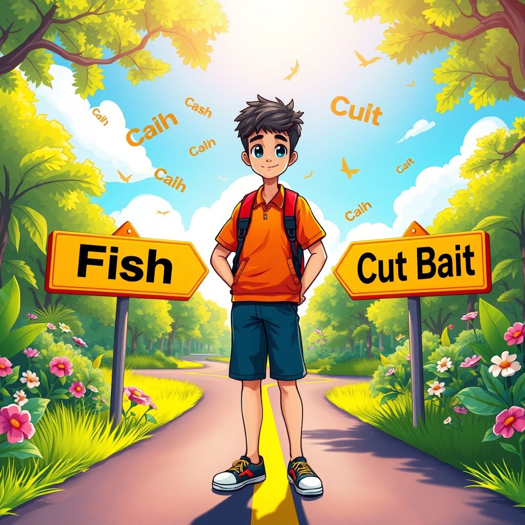 เข้าใจ Fish Or Cut Bait สำนวนอังกฤษที่ขาดไม่ได้สำหรับการตัดสินใจ