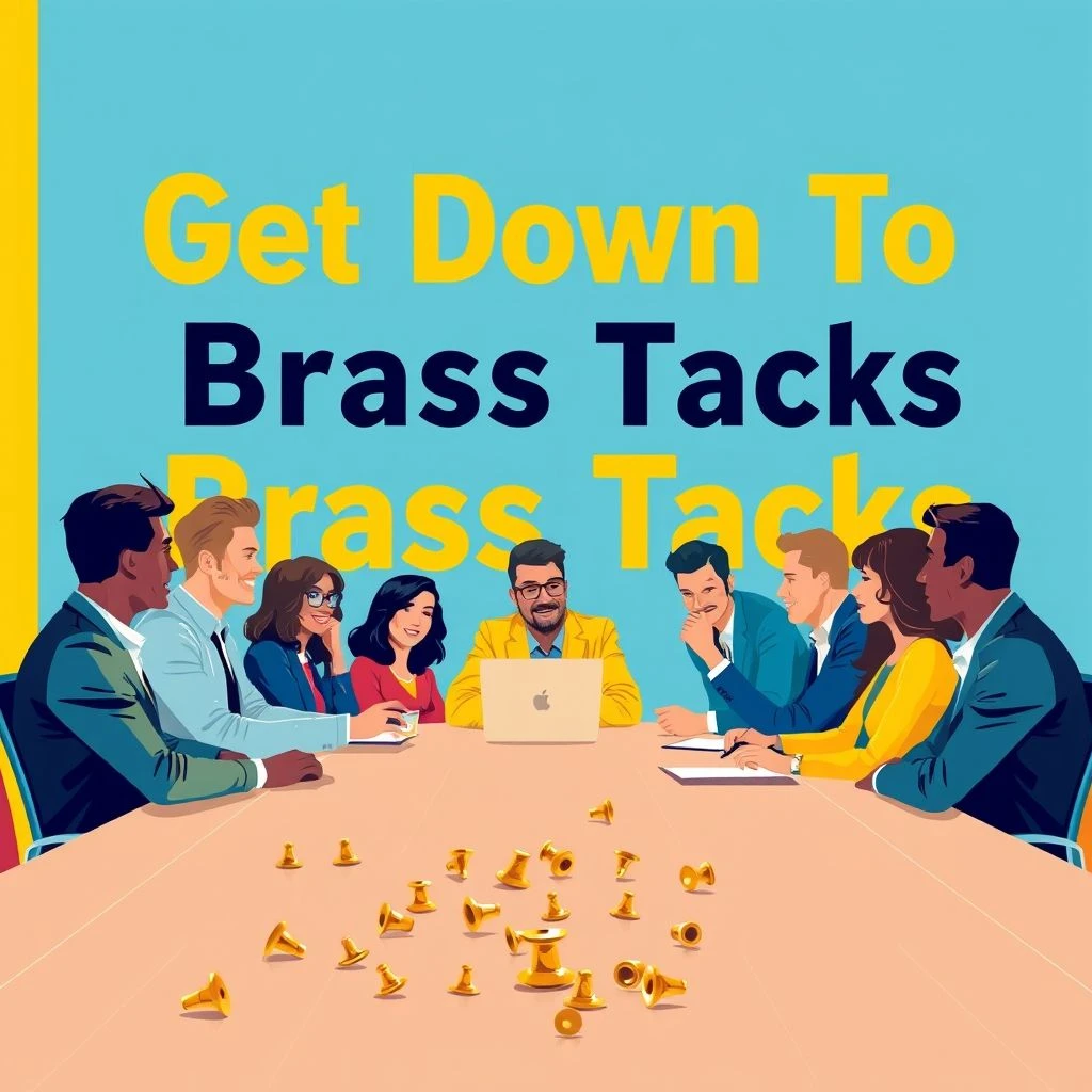 理解Get Down To Brass Tacks英语习语与表达指南 专注于重要内容