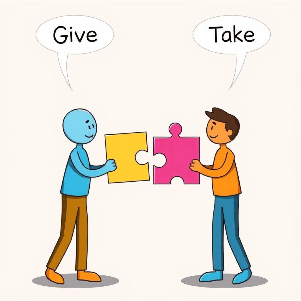 Comprendre Give and Take Un Idiome Anglais Essentiel pour le Compromis et la Négociation