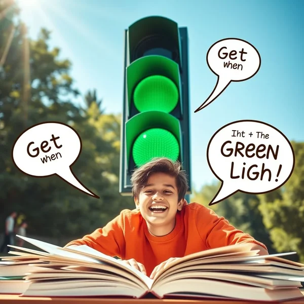 Learn how to use the idiom Get The Green Light