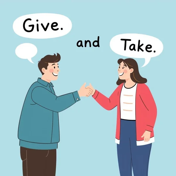Understanding the English idiom Give and Take