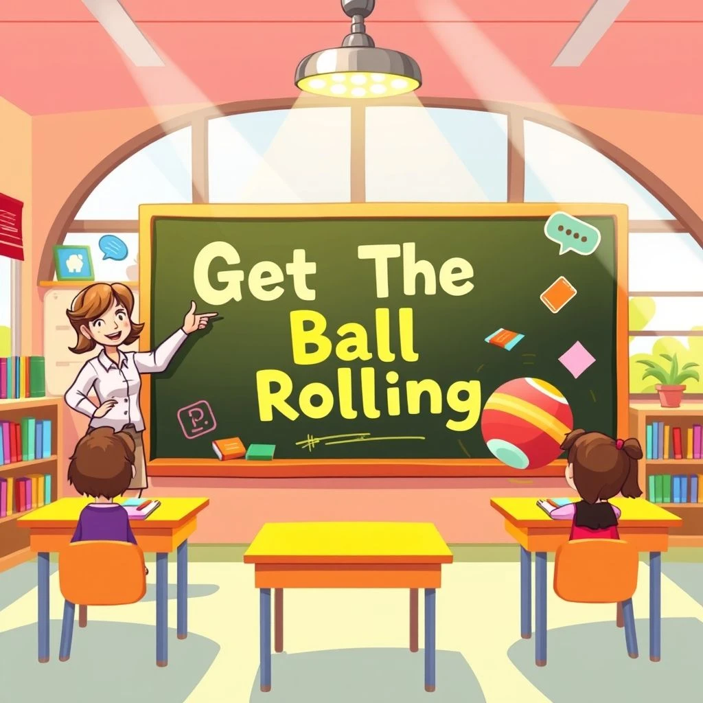 Понимание выражения Get The Ball Rolling: значение, употребление и примеры для изучающих английский язык