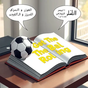 فهم عبارة 'Get The Ball Rolling' المعنى الاستخدام الأمثلة ومحادثات ومرادفات لمتعلمي الإنجليزية