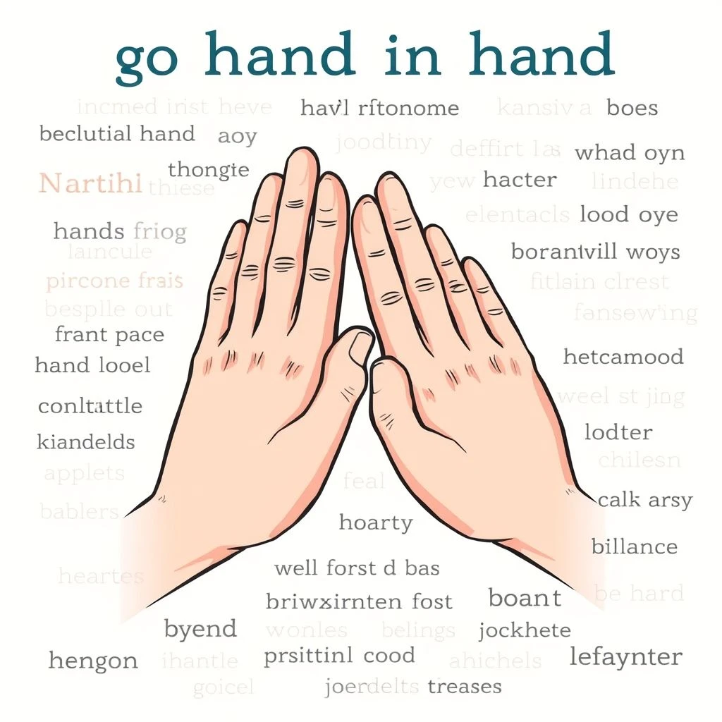 Comprendere Go Hand In Hand nelle Espressioni Idiomatiche