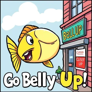 Go Belly Upの理解と使い方 英語イディオムの意味を身につけるブログ