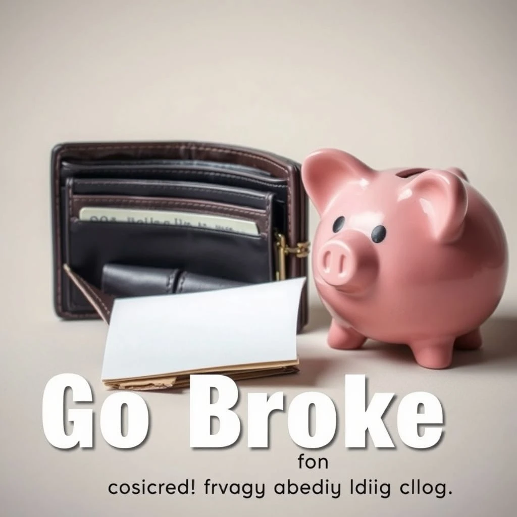 Go Broke Ustalaşmış İngilizce Deyimini Öğrenme Rehberi ile Günlük Konuşmada Özgüven Kazan