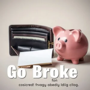 Go Broke Ustalaşmış İngilizce Deyimini Öğrenme Rehberi ile Günlük Konuşmada Özgüven Kazan