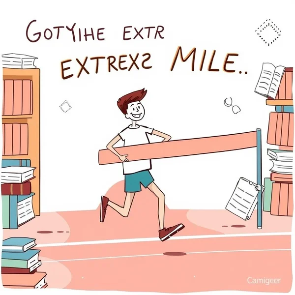 Learn to Go the Extra Mile in English