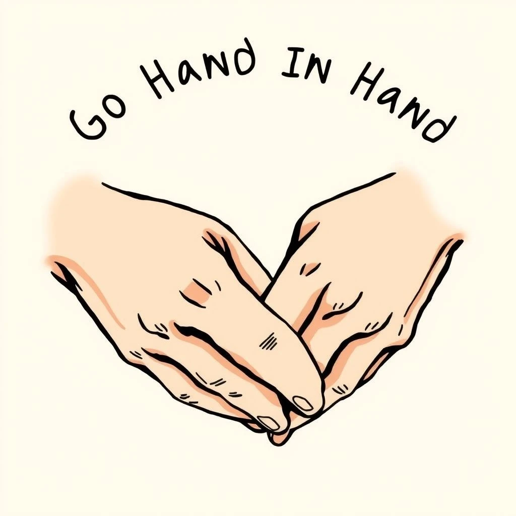 Go Hand In Handを理解する：英語のイディオムの意味と使い方