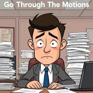 Go Through The Motions: Memahami Arti dan Penggunaan dalam Bahasa Inggris