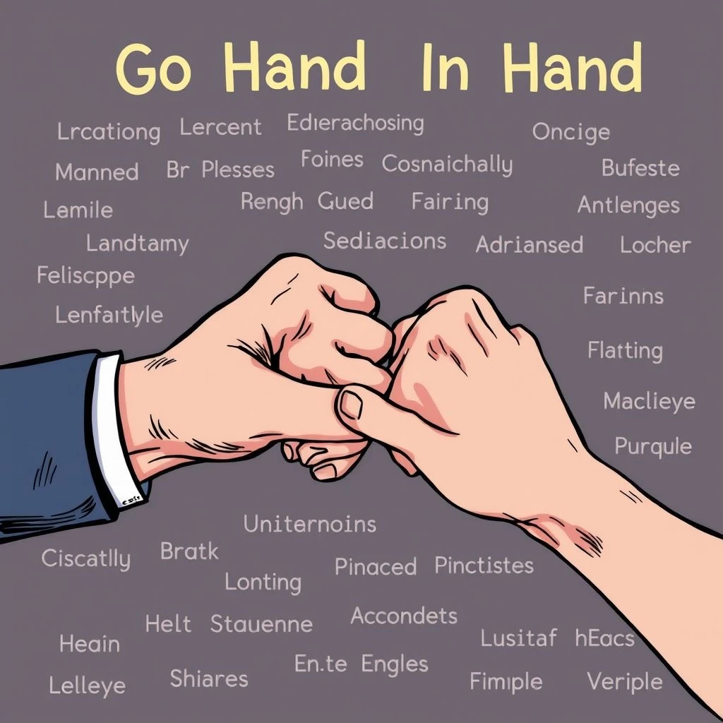 理解“Go Hand In Hand”：探索英语习语的意义与用法