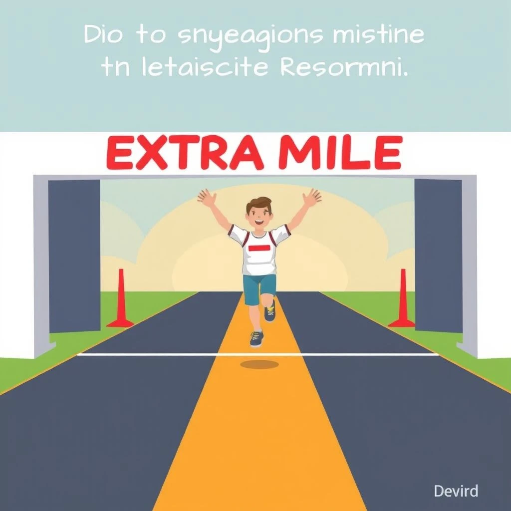 理解“Go Extra Mile”：英语学习者提升表达能力