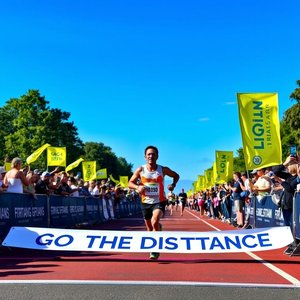 Овладение выражением Go The Distance и сила настойчивости
