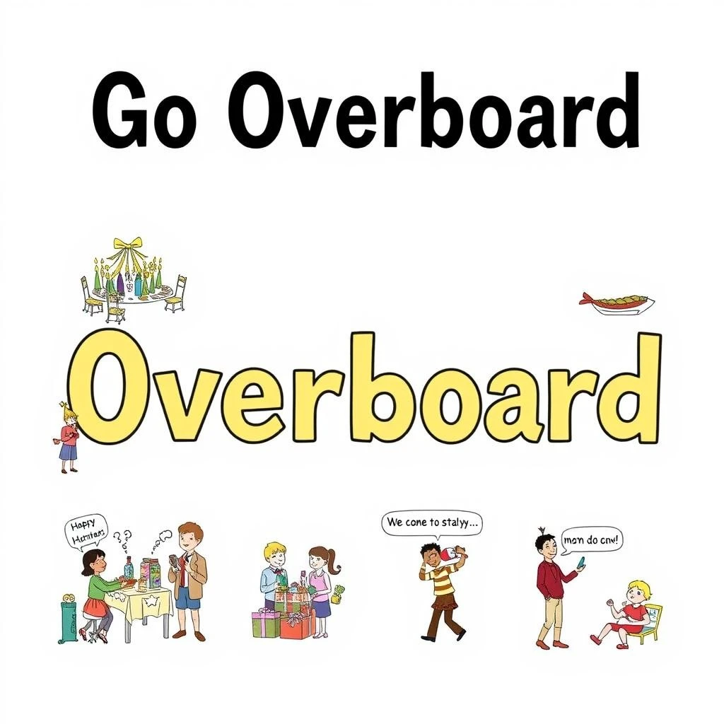 Понимание идиомы Go Overboard и её использование в английском