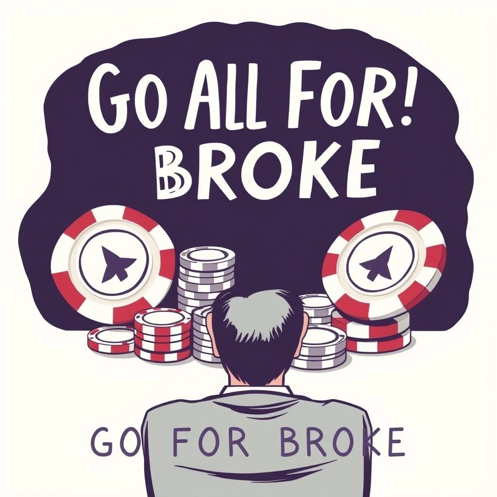 理解 Go For Broke 及其在英语习语中的独特含义