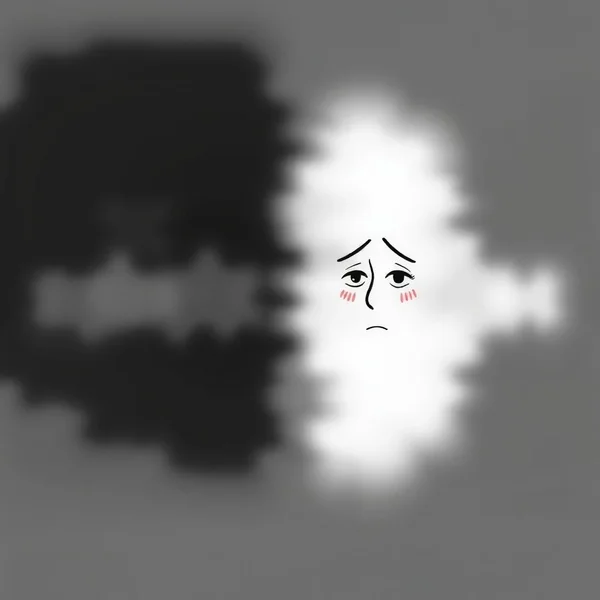 Illustrazione di un'area sfocata e indistinta che simboleggia il significato di Gray Area