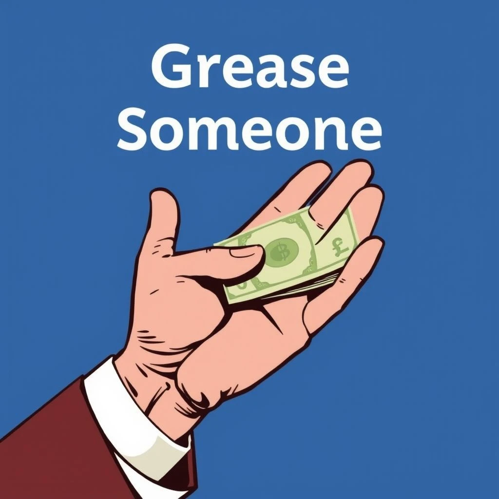 فهم Grease Someone's Palm: مصطلح إنجليزي أساسي للمتعلمين